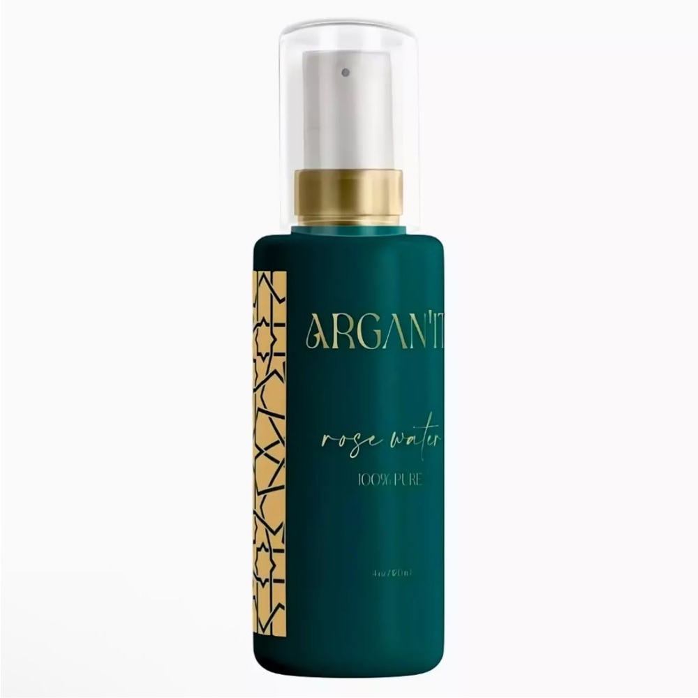 Argan’it Organic Moroccan 100% Rose Water 4 Oz Hair & Skin Face Toner